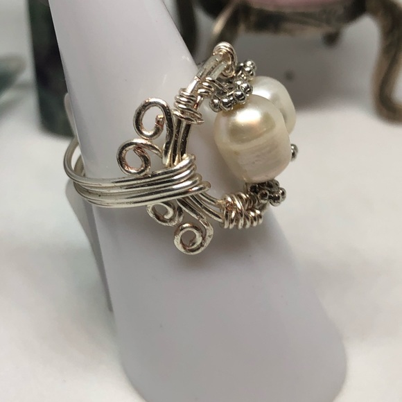 Handmade Silver ring - Picture 2 of 3